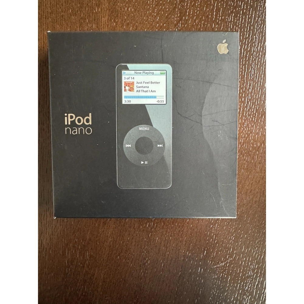 Apple iPod Nano 1st Generation Empty Replacement Box Only Black